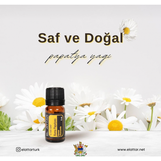 Alman (Roman) Papatya yağı EL ATTAR PREMIUM