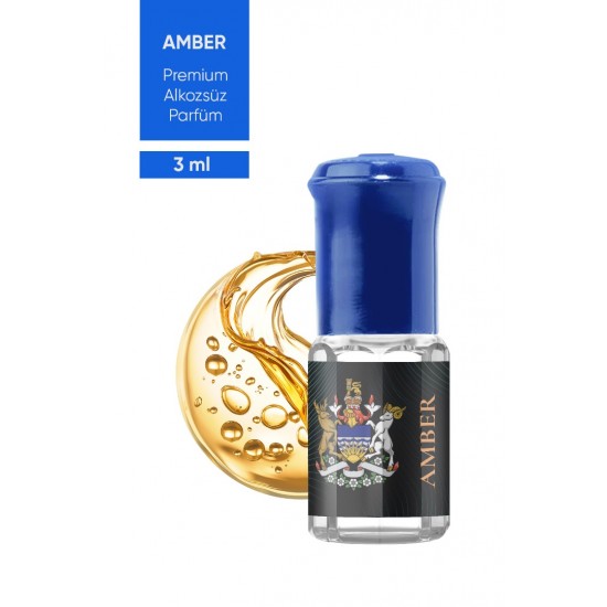 Saf Parfüm FEMERIA  Amber 3 ml Roll On 